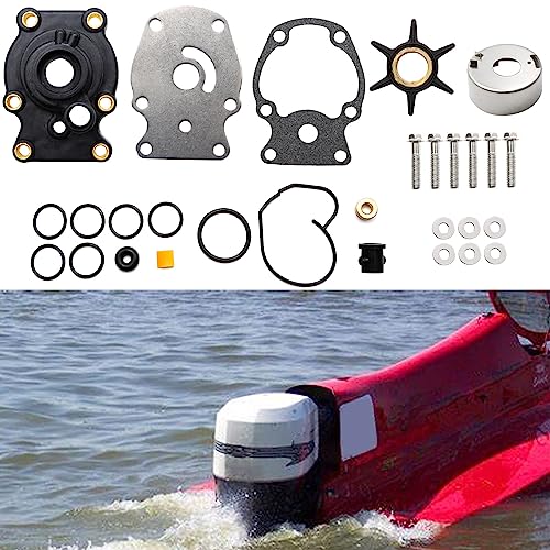 Image of UOIENRT 393630 Water Pump Kit, Replacement for Johnson Replacement for Evinrude Replacement for OMC 1980-UP 20 25 30 35HP Outboard Motor Parts, Replacement for Sierra 18-3382, 393509 391636 0393630