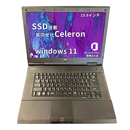 NEC m[gPC VAV[Y/[ PC Xe[W W.R.K}EXt] /Office 2019/Win 11 Pro/15.6^/Celeron/[4GB/SSD128GB/DVD-ROM/Wi-Fi