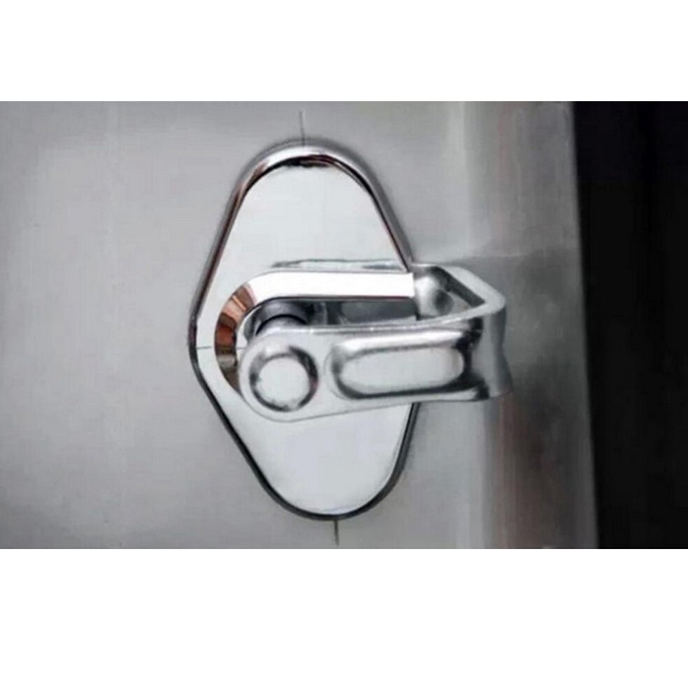 VIGORWORK 4pcs/Set Car Door Lock Cover Sticker Protective Case Trim for Buick New Regal 15 Lacrosse Encore EXCELLE Stainless Steel Car Styling