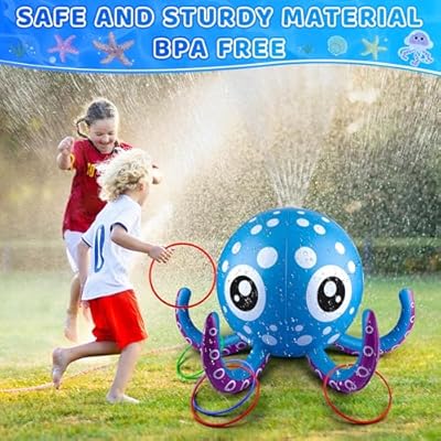 Stunning Oktopus-Sprinkler: Bestes Sommer-Spielzeug für Kinder – Bild 4