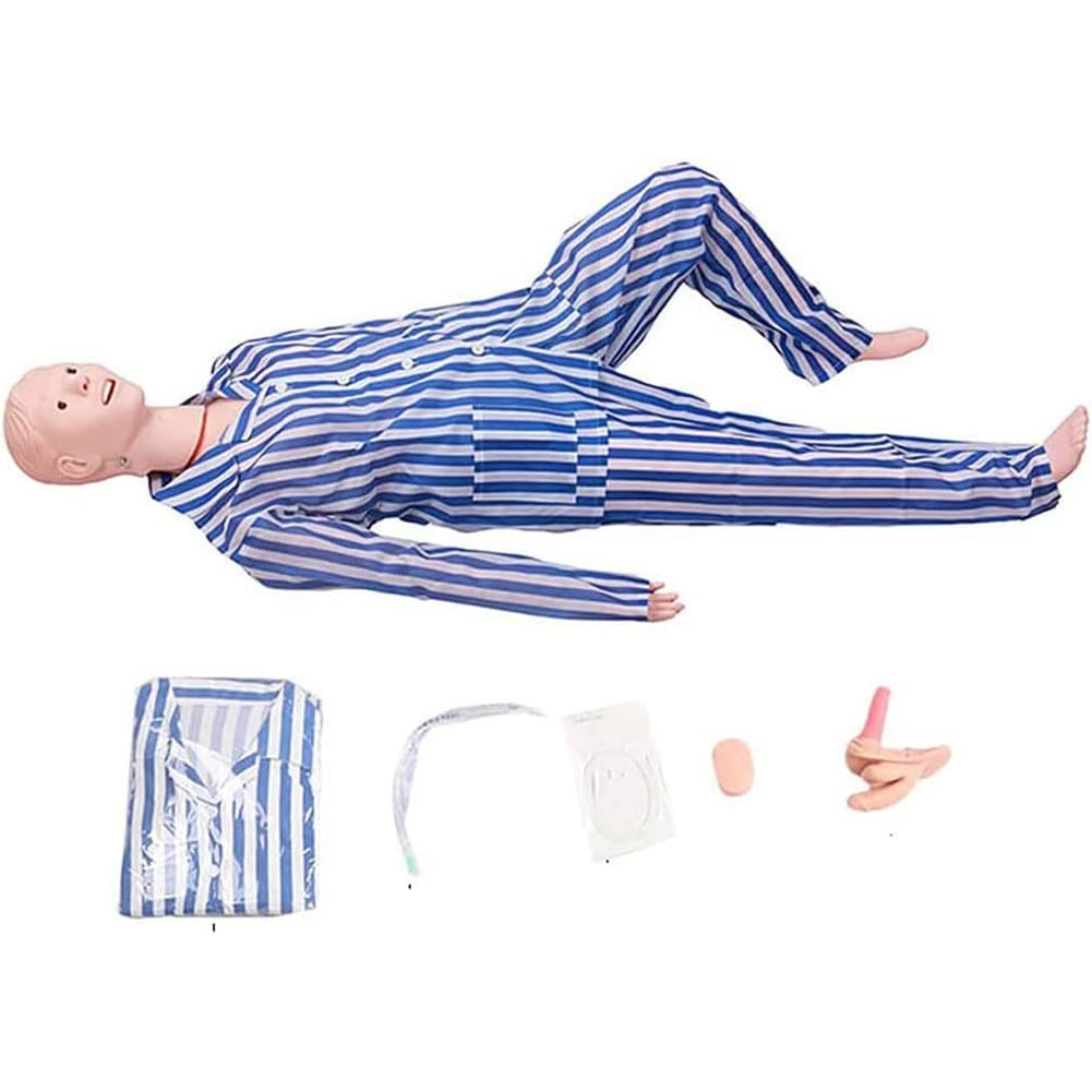 YNIYUJKL Manikin Model Nursing Care Model Human Body Care Formultifunctional Demonstration Human Demonstration Nursing Teaching
