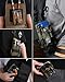 VIPERADE VE1 Pocket Organizer, EDC Pocket Pouch for Men, Pocket Organizer Storage EDC Gears, Keep Organized, Hold Your Flashlight/Pocket Knife, Tactical Pen, Notebook(Black)