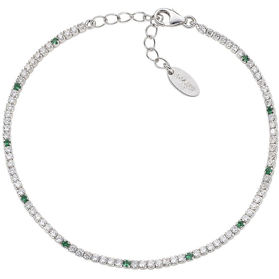 bracciale Tennis unisex Argento 925 gioiello Amen Tennis Mania