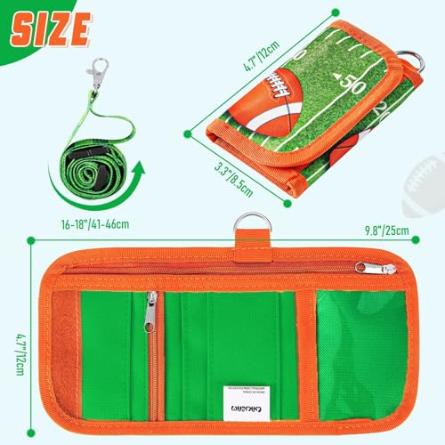 Image of WAWSAM Football Kids Wallet for Boys, Trifold Boys Wallet for Kids Age 4-18