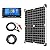 Hoysicy Solar Panel Kit 20W 12V Monocrystalline,Battery Maintainer +10A Solar Charge Controller + Extension Cable with Battery Clips O-Ring Terminal for RV Marine Boat Off Grid System
