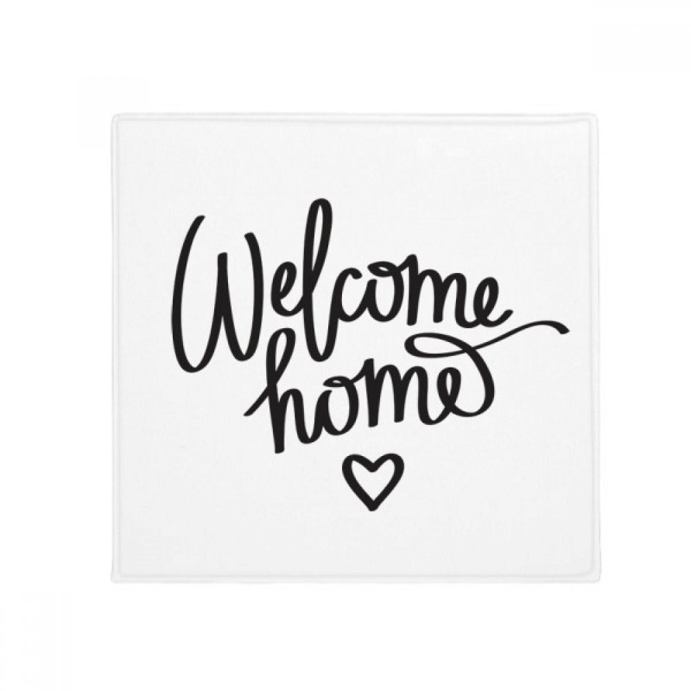 Tapis de cuisine Welcome Home anti-dérapant pour une décoration d'intérieur colorée
