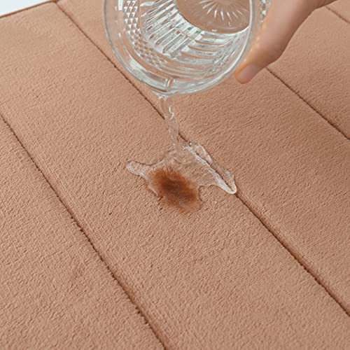 MIULEE Tappeto da Bagno Antiscivolo 1 Pezzi con