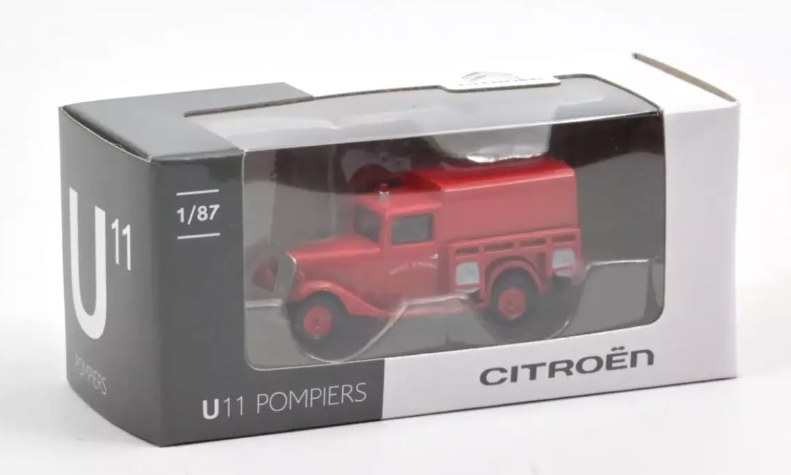 OPO 10 - Model car compatible with Citroën U11 Pompiers 1935 scale Ho 1:87 Norev - 191098 - Image 2