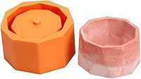 Vista 13 de NICOLE Molde de silicona para maceta, moldes de cemento para cenicero, moldes para plantas suculentas