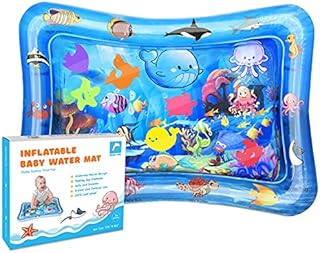 Tummy Time Water Play Mat - Activity Play Mat for Infants 3 6 9 Months - Sensory Baby Toy Gift for Girls and Boys