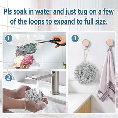 Awontar AWONTAR002 Bath Loofah Sponge, 60G Shower Loofah Exfoliating Body Scrubber Sponge thumb #5