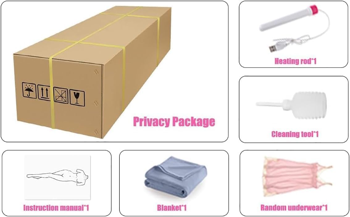 5.0FT/71LB Realistic Sex Doll Torso, Silicone Full Size Sex Doll for Men with E-Cup Soft Jelly Breasts and 3D Tunnels, TPE Life Size Sex Dolls Full Body Lifelike Adult Sex Toy (5.0FT-71LB-ZH-3): 5.0FT-71 Pound-ZH-3