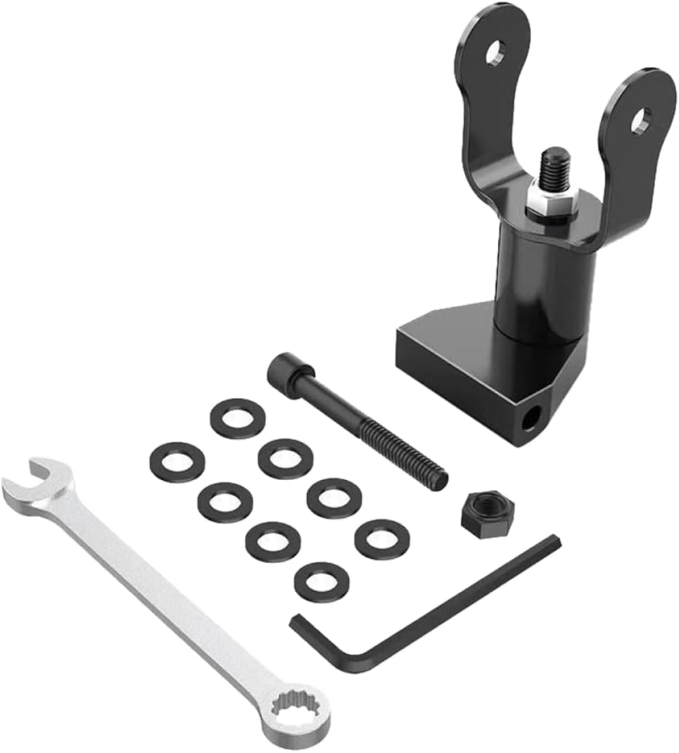 1Set Rotatable Screen Adjuster for Exercise Bikes Monitor Mount for Optimal Viewing Angles Compatible with Peloton Not for Bike