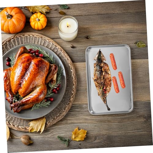 Plats de cuisson en acier inoxydable TOPBATHY pour éviter les déformations