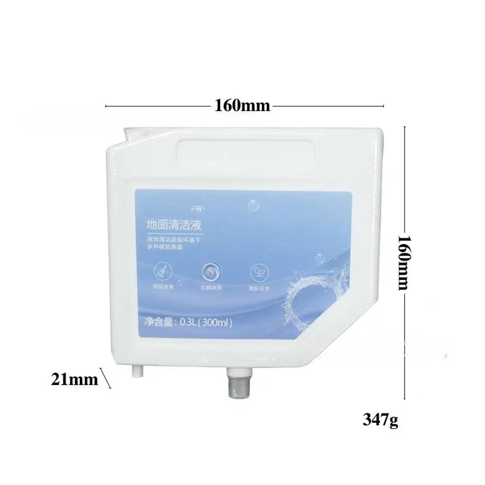 Limpiador De Pisos。 Compatible Para Dreame L10s Ultra /L10 Ultra。 Soluciones De Limpieza Multisuperficie. 300 Ml (10,15 Onzas Líquidas)(3PCS)