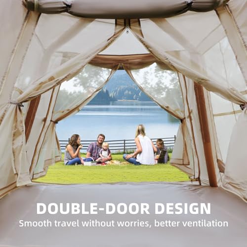 Carpa inflable con dosel para 2-3 personas 4 estaciones miniatura 3