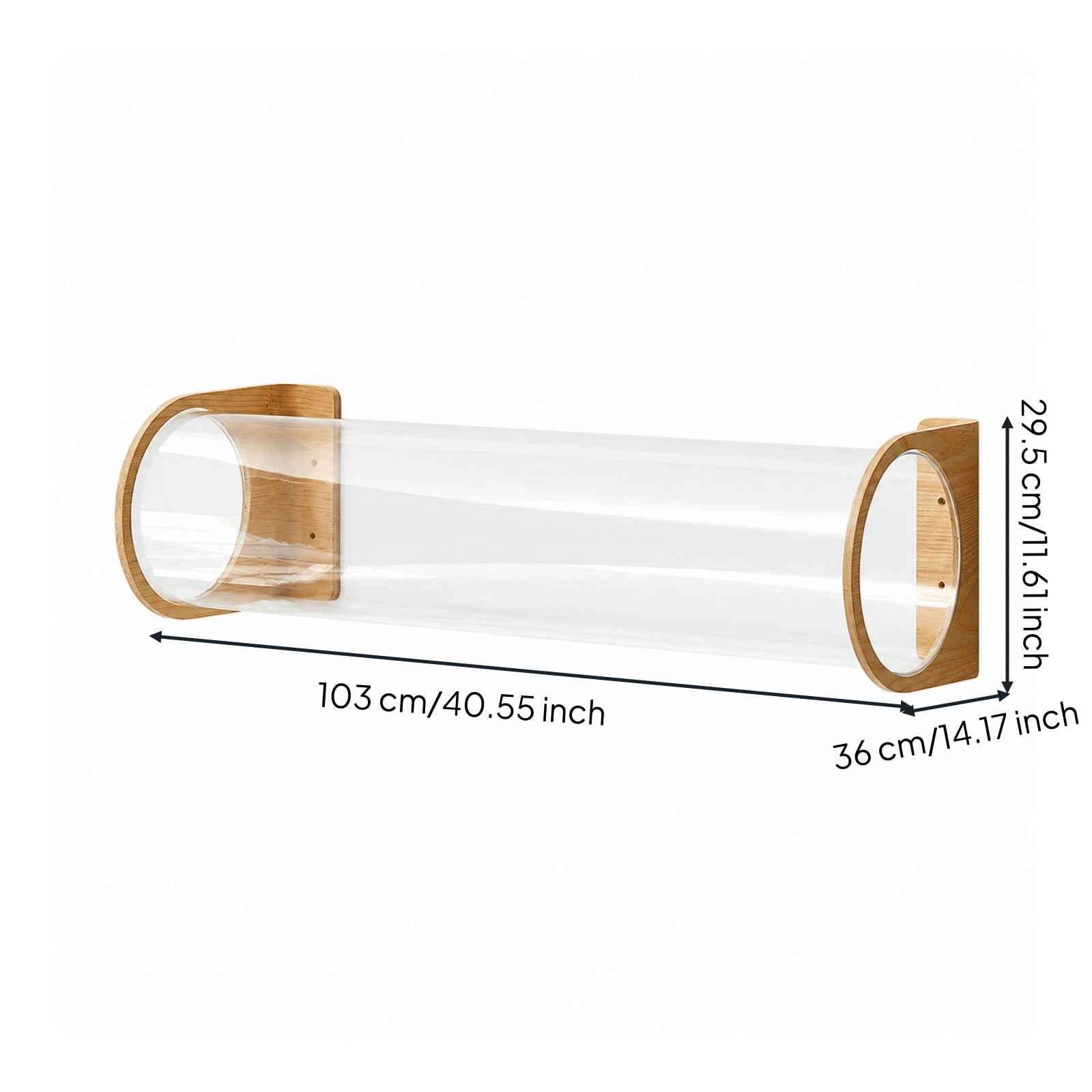 Rascador Pared para con te y Anillos Mara Estructura Elevada para Ejercicio y scanso Accesorio Funcional para Sala Estar y Mascotas Medida,