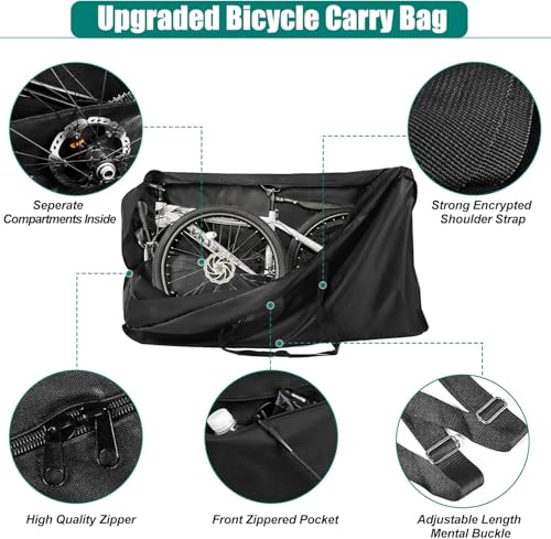 Upgraded 900D Mountain Bike Bag