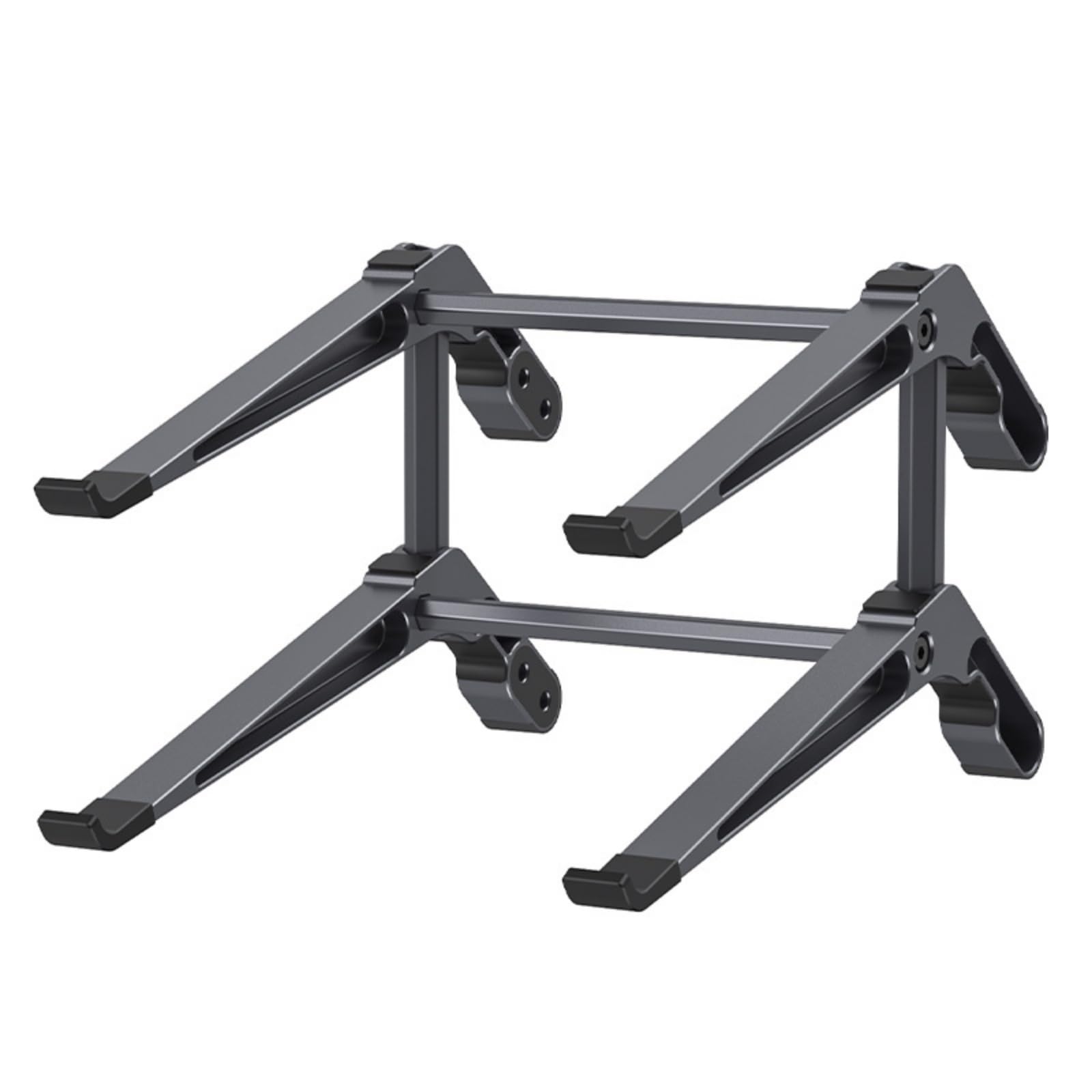 Milageto Soporte Portátil Elevador Base Riser Estante de Dos Niveles Que Reduce Tensión Cervical y Mejora Postura al Escribir Adecuado para Oficina Estudio