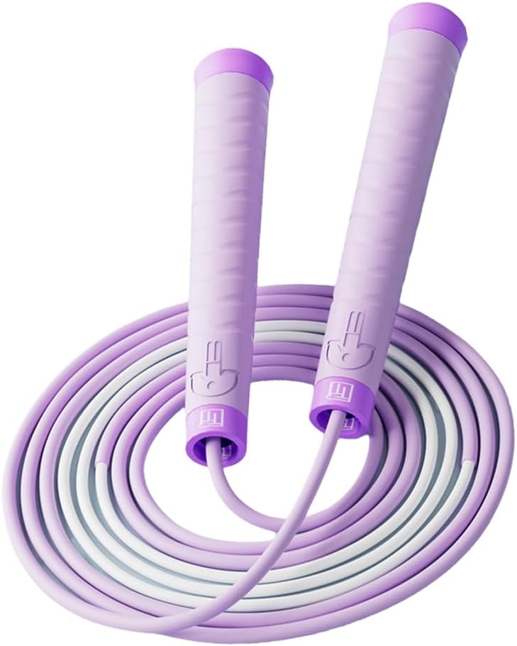 Speed Jump Rope for Juniors Fitness Workout Childrens Jump Rope Skipping Rope with Adjustable Length and Soft Handle