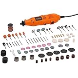 VonHaus Multiherramienta Amoladora Rotativa Oscilante 135 W – Juego de 232 piezas accesorios, Velocidades variables, Multifuncional