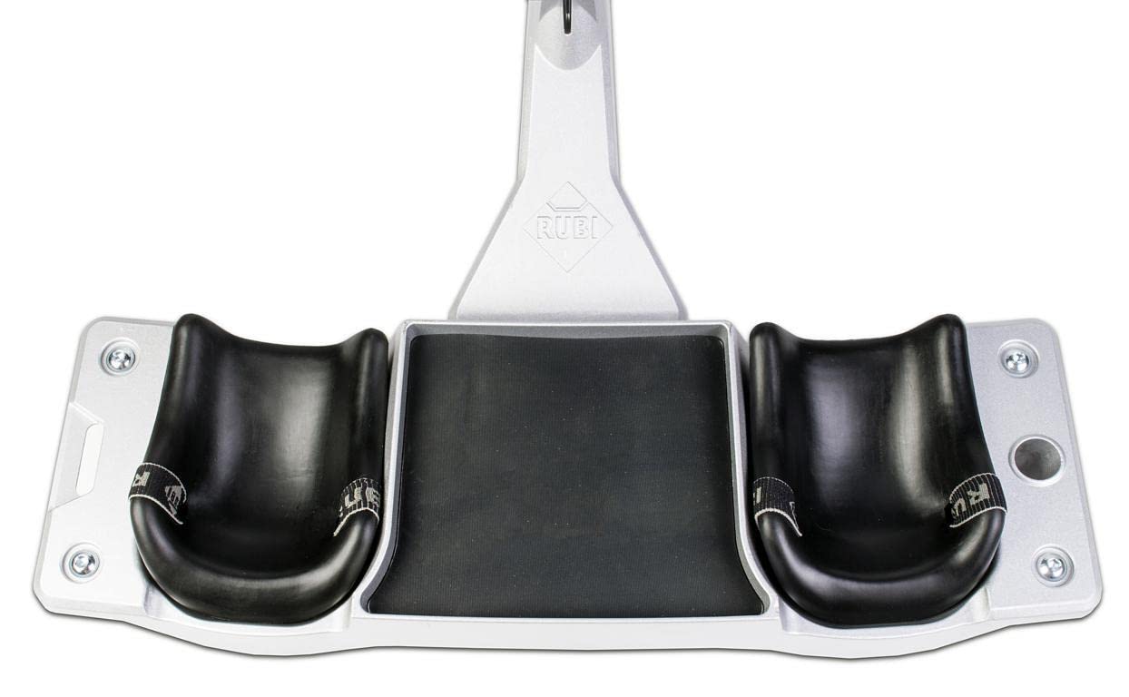 Werkmax Rubi SR1 - Asiento ergonómico con ruedas para trabajos de suelo