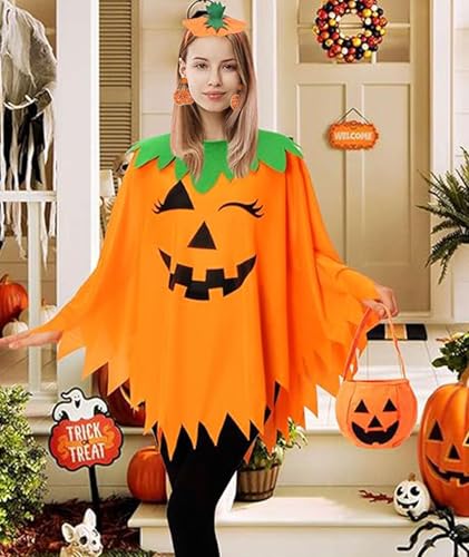 Halloween Earrings for Women Cute Pumpkin Ghost Beaded Dangle Earrings Statement Spooky Skull Witch Hat Boo Trick Treat RIP Earrings Fun Halloween Holiday Costumes Party Jewelry Gifts3