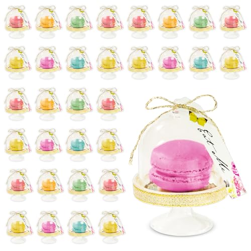 36 x Mini Cake Domes Alice in Wonderland Tea Party Decorations Se...