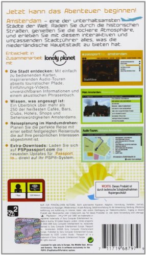 Passeport To...Amsterdam Psp - vue 6