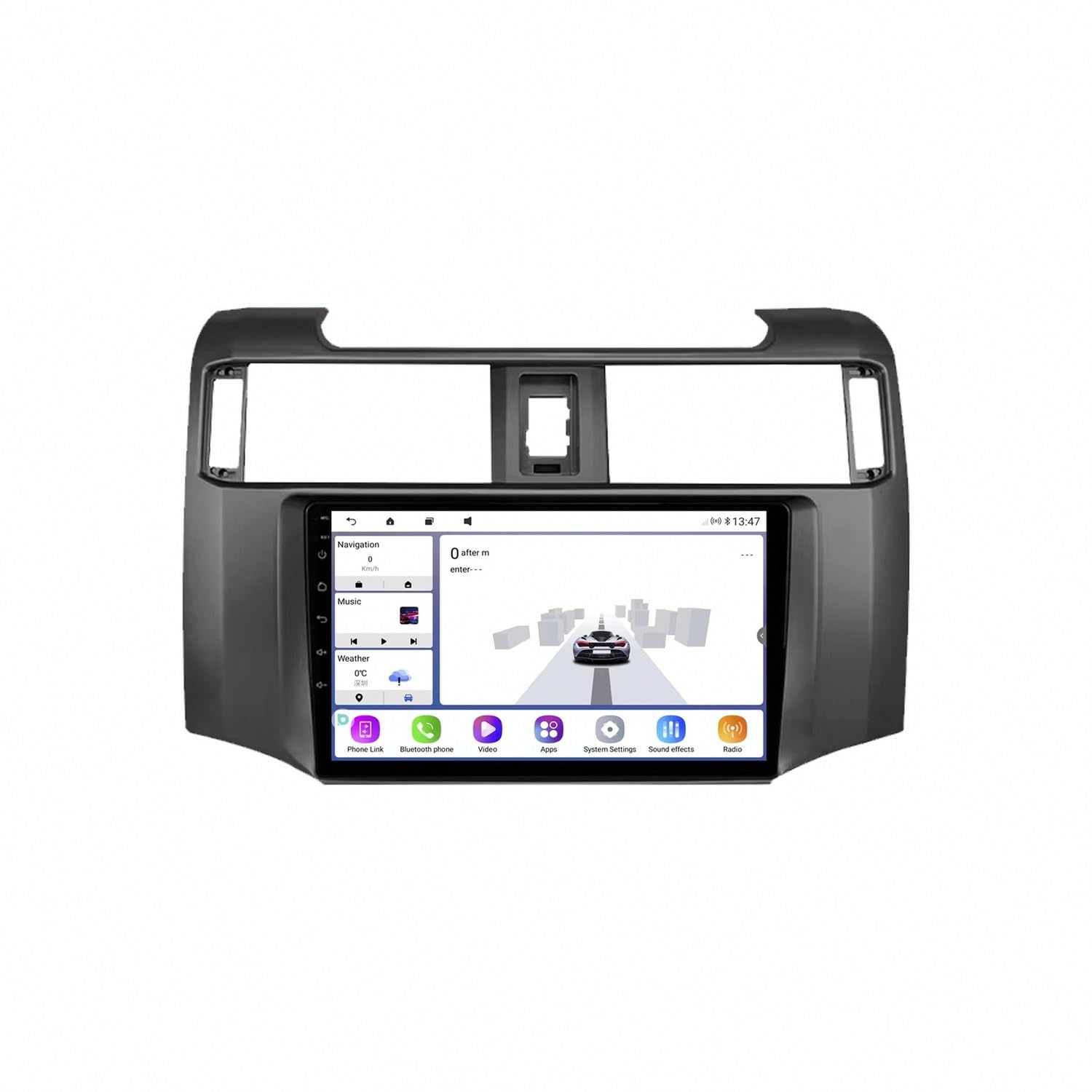 Pantalla de coche con Carplay para Toyota 4Runner: mantente conectado sin cables 8