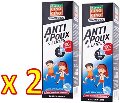 Five out of five Shampoo Anti Head Lice & Nits 100 ml – Pack of 2 x 100 ml