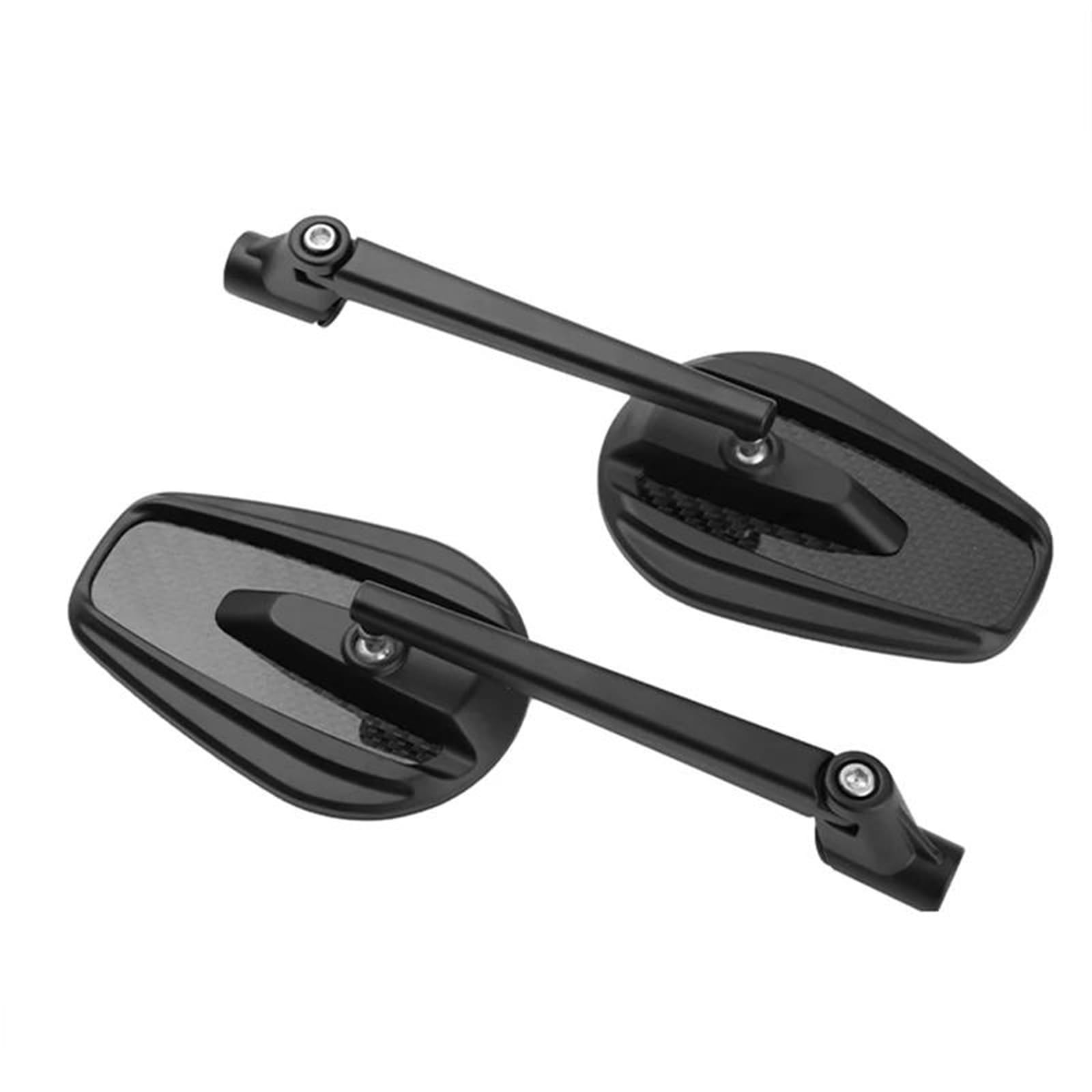 Sicurezza del veicolo Accessori Per Moto Specchietti Laterali In Lega Di Alluminio 8 10mm Universale Per Ducati Per Scrambler Per Kawasaki(Style2)