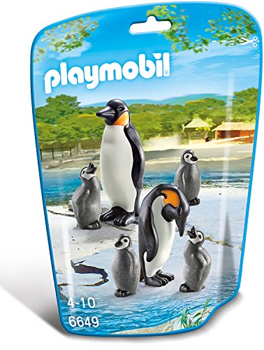 Playmobil - 6649 - Le Zoo - Famille De Pingouins