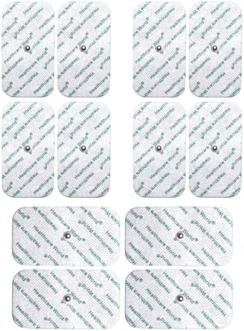 Healthcare World 12 large electrodes with 3.5 mm p…