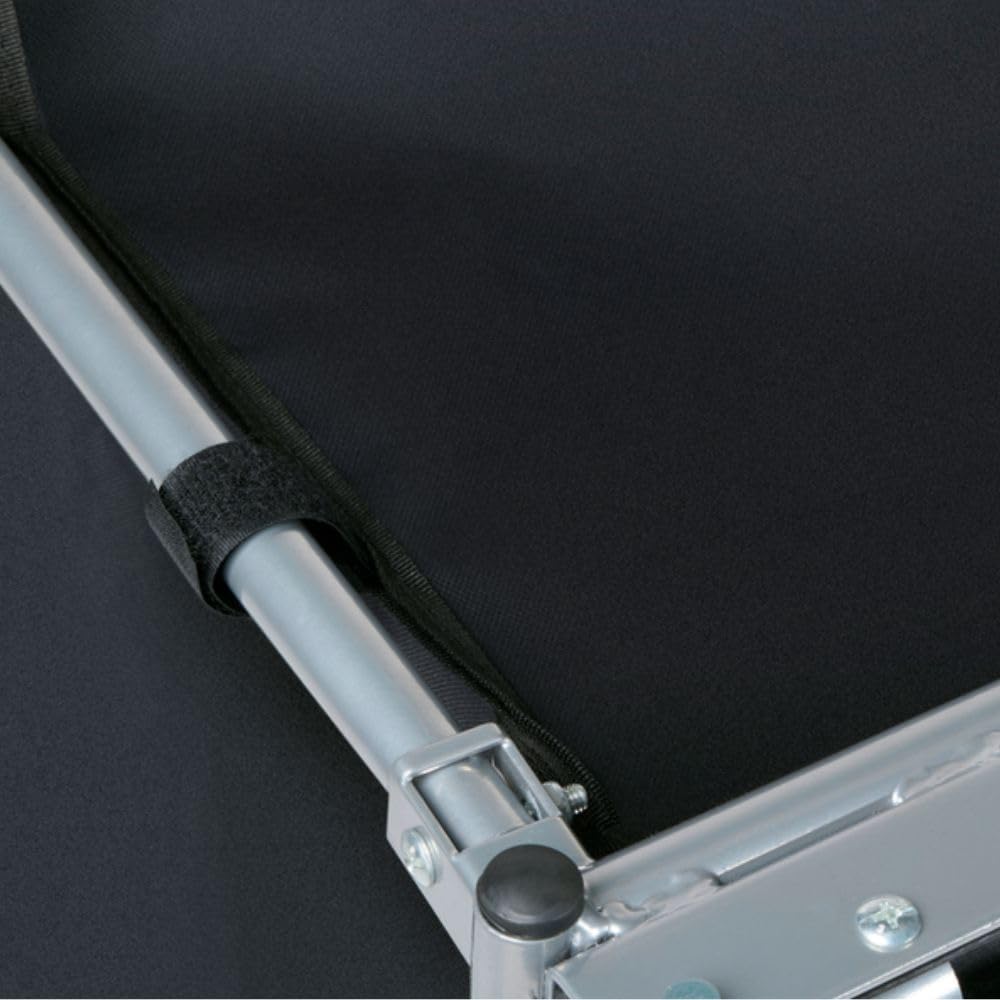 Dunlop Rimorchio Bici - Carrello per Bici per Oggetti per Bagagli Pieghevole - Carrello per Bicicletta con Catarifrangenti e Copertura Antipioggia Regolabile - Giallo