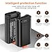 6000mAh Battery Replacement Compatible with JBL PartyBox Club 120 Portable Speaker, 7.2V Rechargeable Lithium-ion Replacement for Battery 200