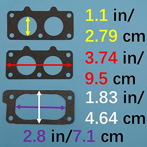 Image of Complete Engine Rebuild Gasket Set Kit Compatible with 808617 809075 842658 842663 380400 380700 371400 Vertical Horizontal New Z470