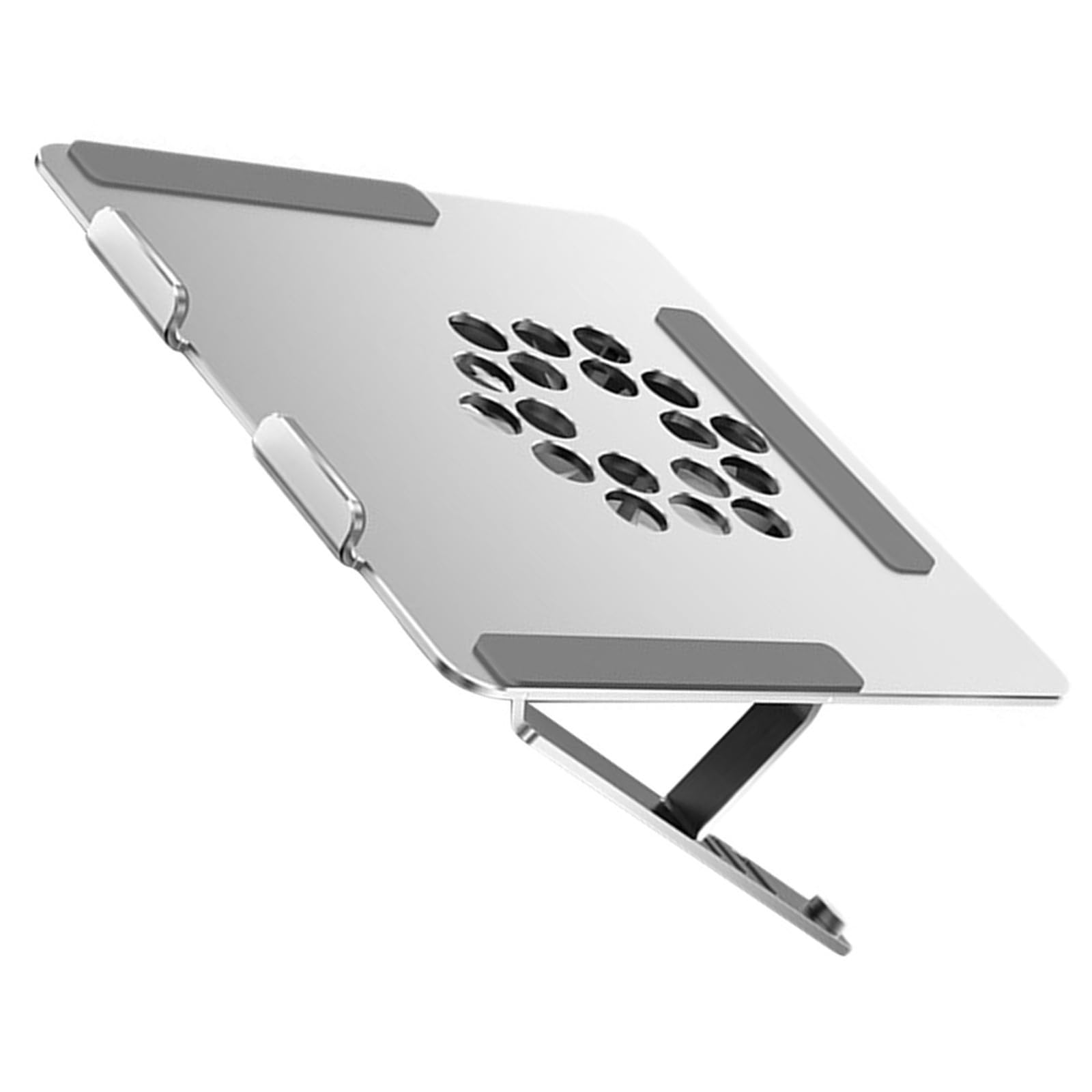 Aleación de Aluminio Soporte Ventilado Ajustable para Portátil