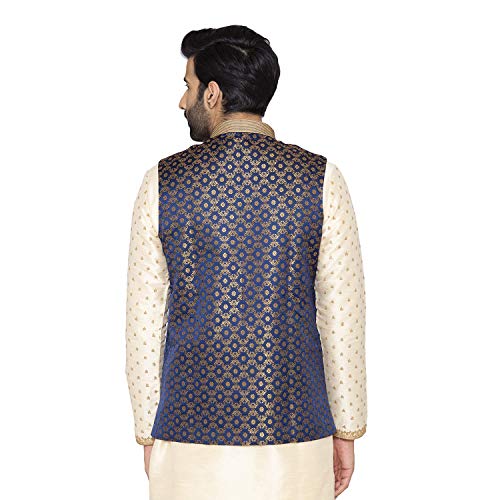 Image of Manyavar Men's Solid Bohemian