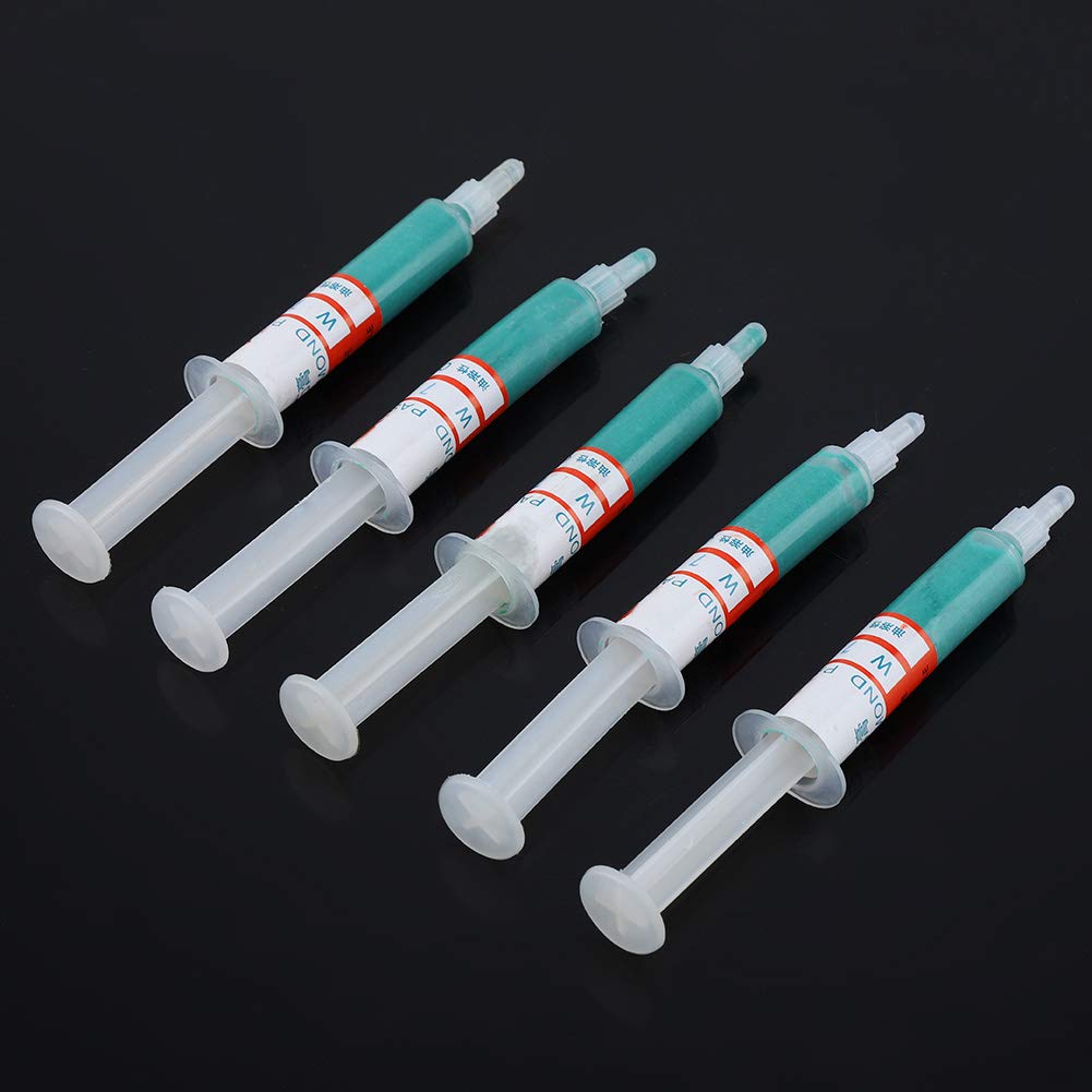 Jectse Abrasive Paste, 5pc/set Lapping Paste, for Grinding (W7 (1500 mesh fine polishing))