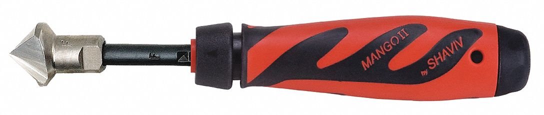 SHAVIV Deburring Tool Set, Plastic, Hi Speed STL.