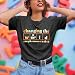 Teacher Shirts for Women Funny Teacher Life Graphic Tees Casual Inspirational Teaching T Shirt for Teacher's Day Dark Grey XXL