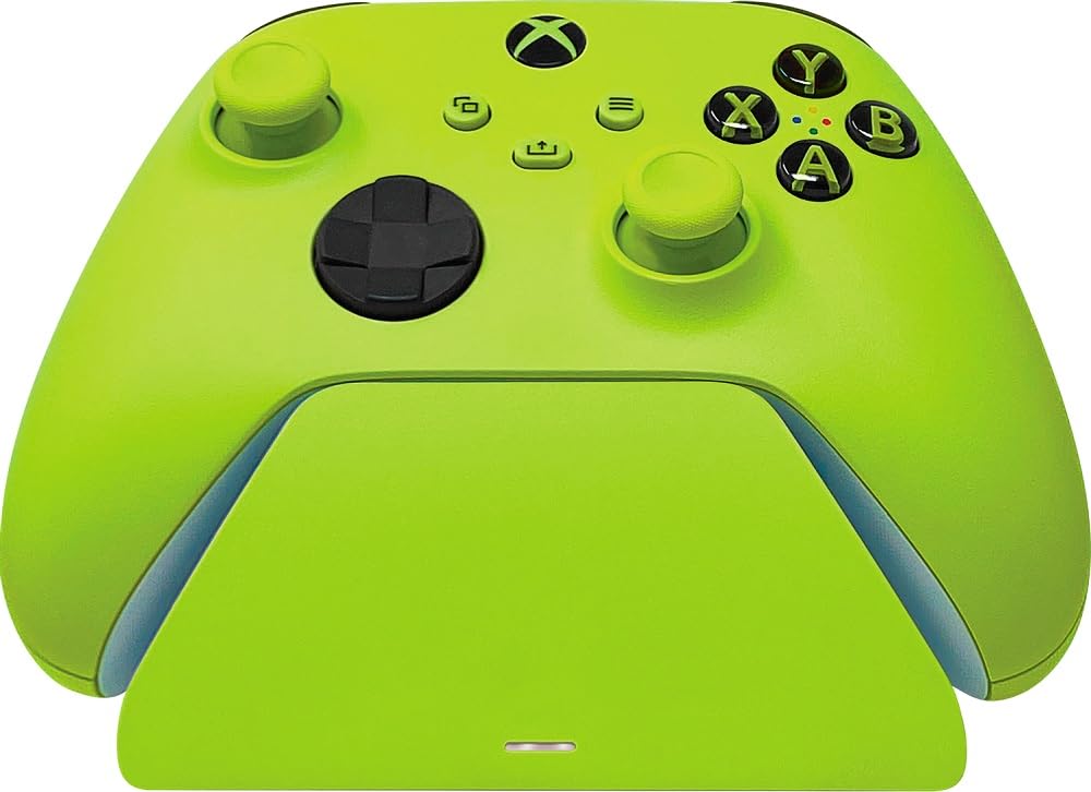 Razer Essential Duo Bundle for Xbox - RZ82-03970300-B3M1 - Casque filaire et Chargeur rapide pour Manettes Xbox, Lime