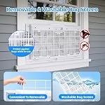 BEYOND BREEZE 9" Window Fan Reversible Airflow with Timer and Bug Screen - Image 5
