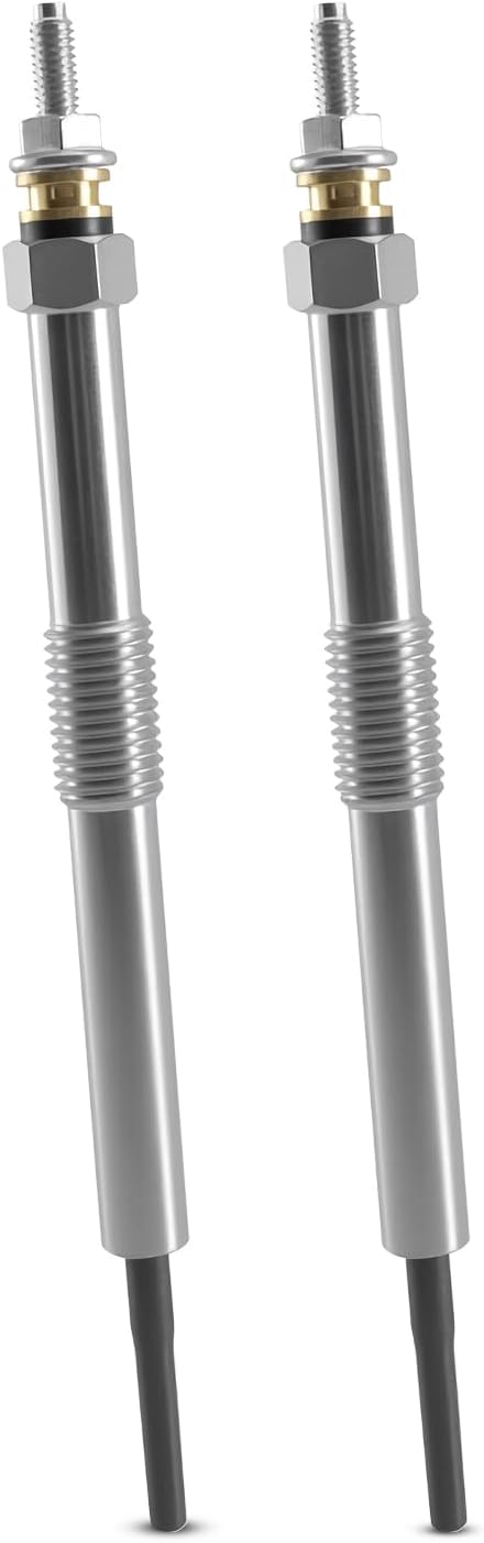 2Pcs 68G Diesel Glow Plug Fit for Chevy GMC L5P 4500 5500 L5D Duramax 6.6L 2017-2023, Replace 12690238 12725202 12679959 GP124 21135 12666880