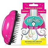 Knot Genie Teeny Detangling Brush, Fairy Pink