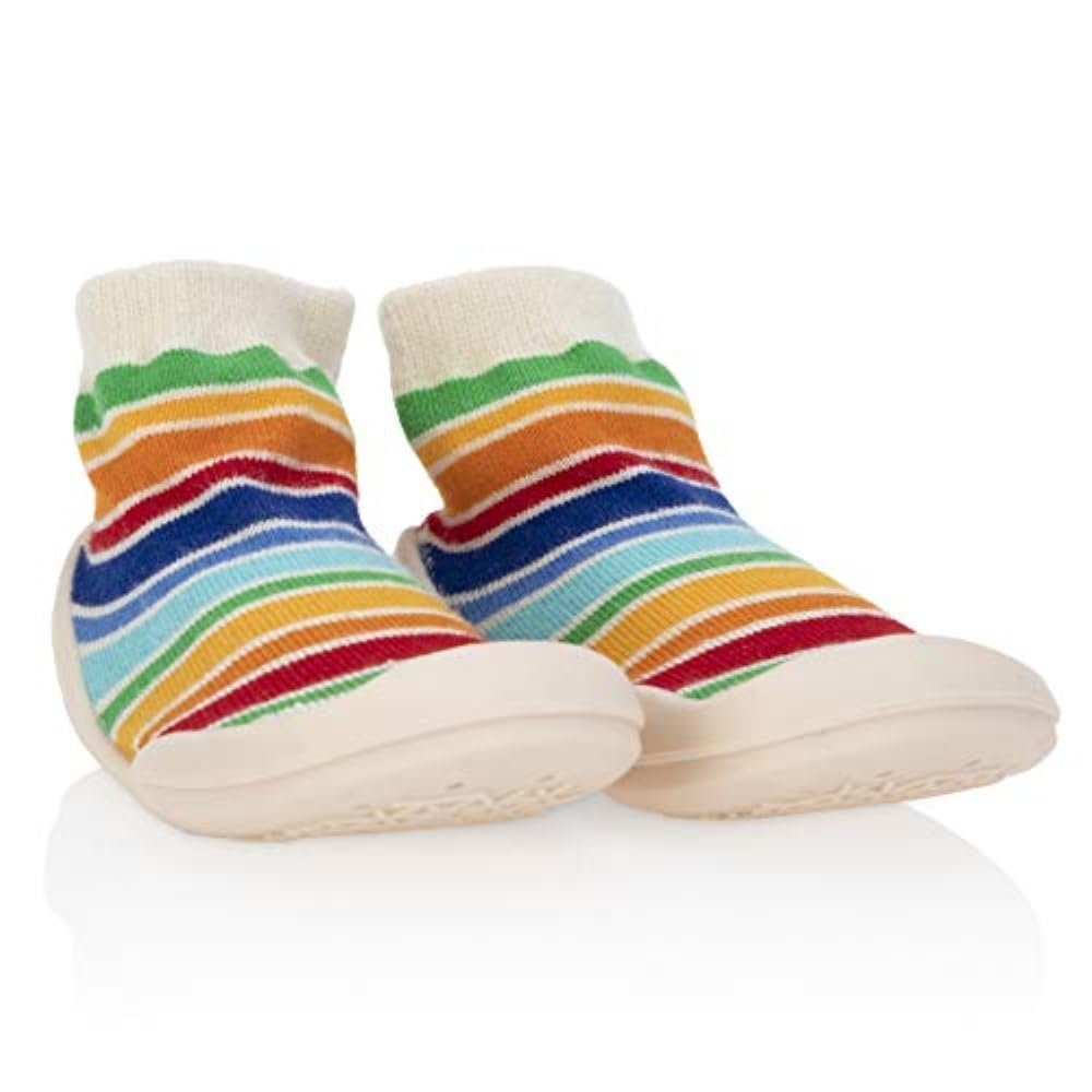 Nuby Snekz Bequeme Gummisohle Socken Schuhe für erste Schritte