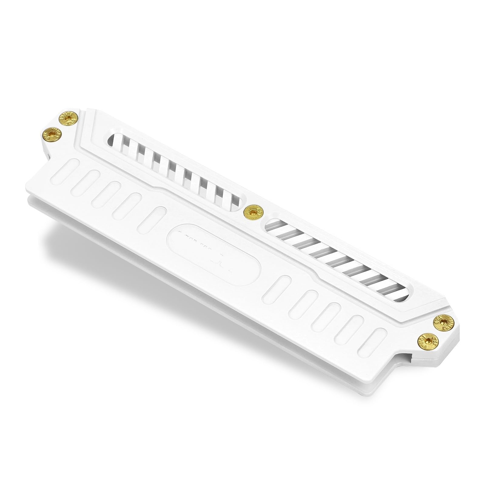 Disipador de calor for memoria RAM DDR4/DDR5 de aleación de aluminio(1 PCS White)