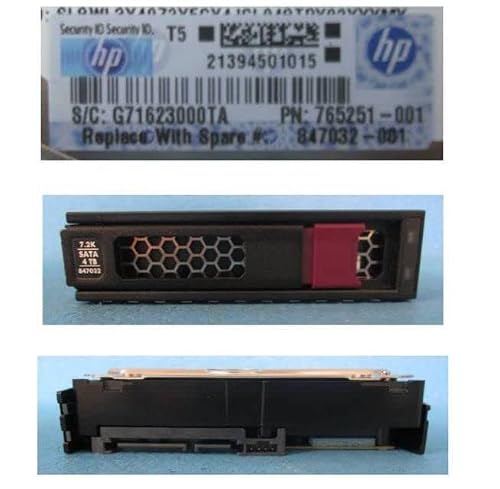 Hewlett Packard Enterprise DRV HDD 4TB 6G 7.2K 3.5 SATA MDL LP, 847032-001 (MDL LP)