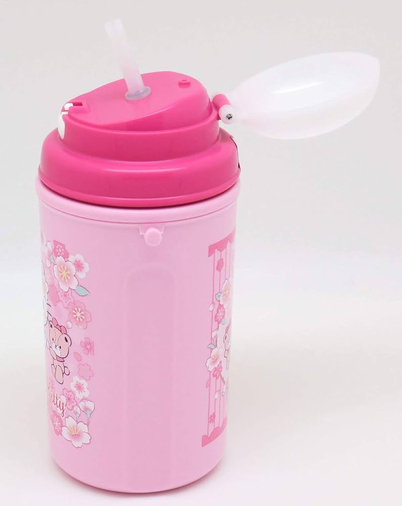 Amazon|OSK オーエスケー ハローキティさくら ストロー付き水筒(保冷 Amazon|OSK オーエスケー ハローキティさくら ストロー付き水筒(保冷